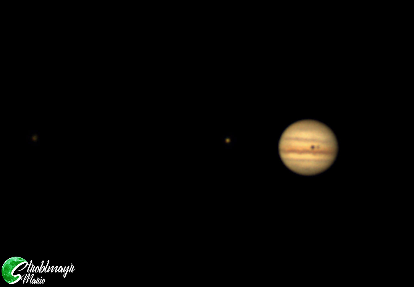 Jupiter im 60/330 Refraktor, 4.6.2021