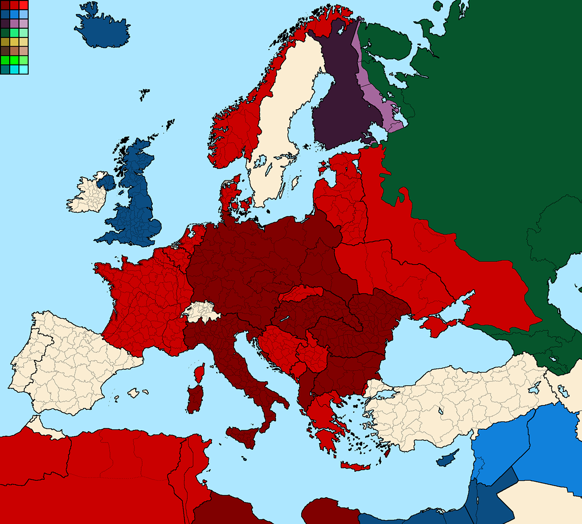 The Blank Atlas - Historical Maps from the 20th Century