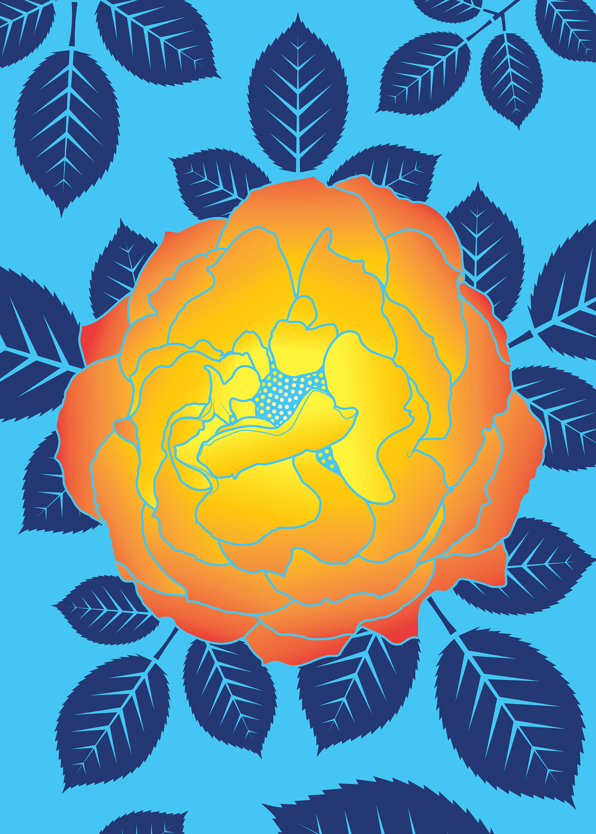 Tropical Rose. Available at: https://displate.com/displate/1201232