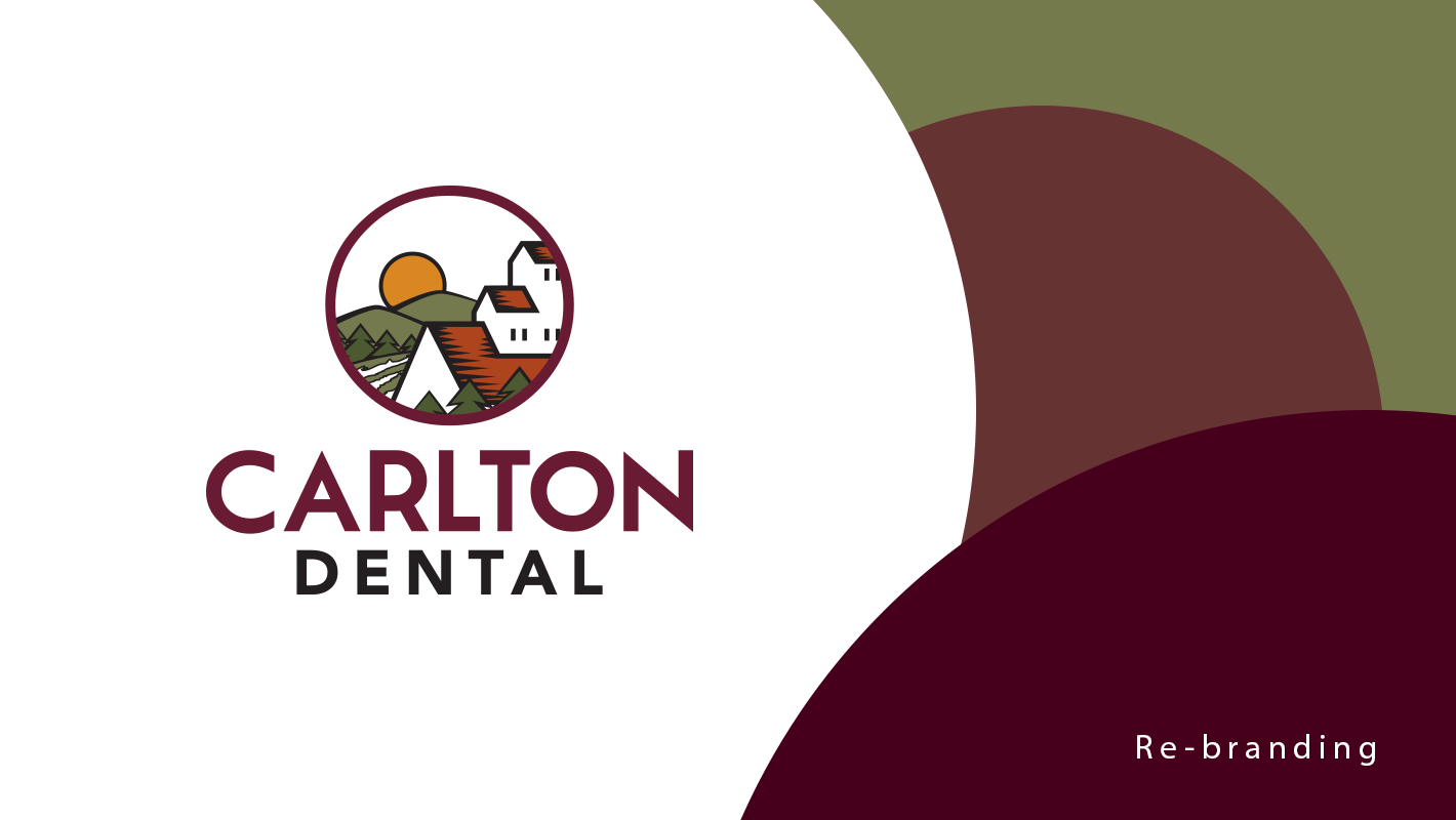Portfolio Carlton Dental Rebranding