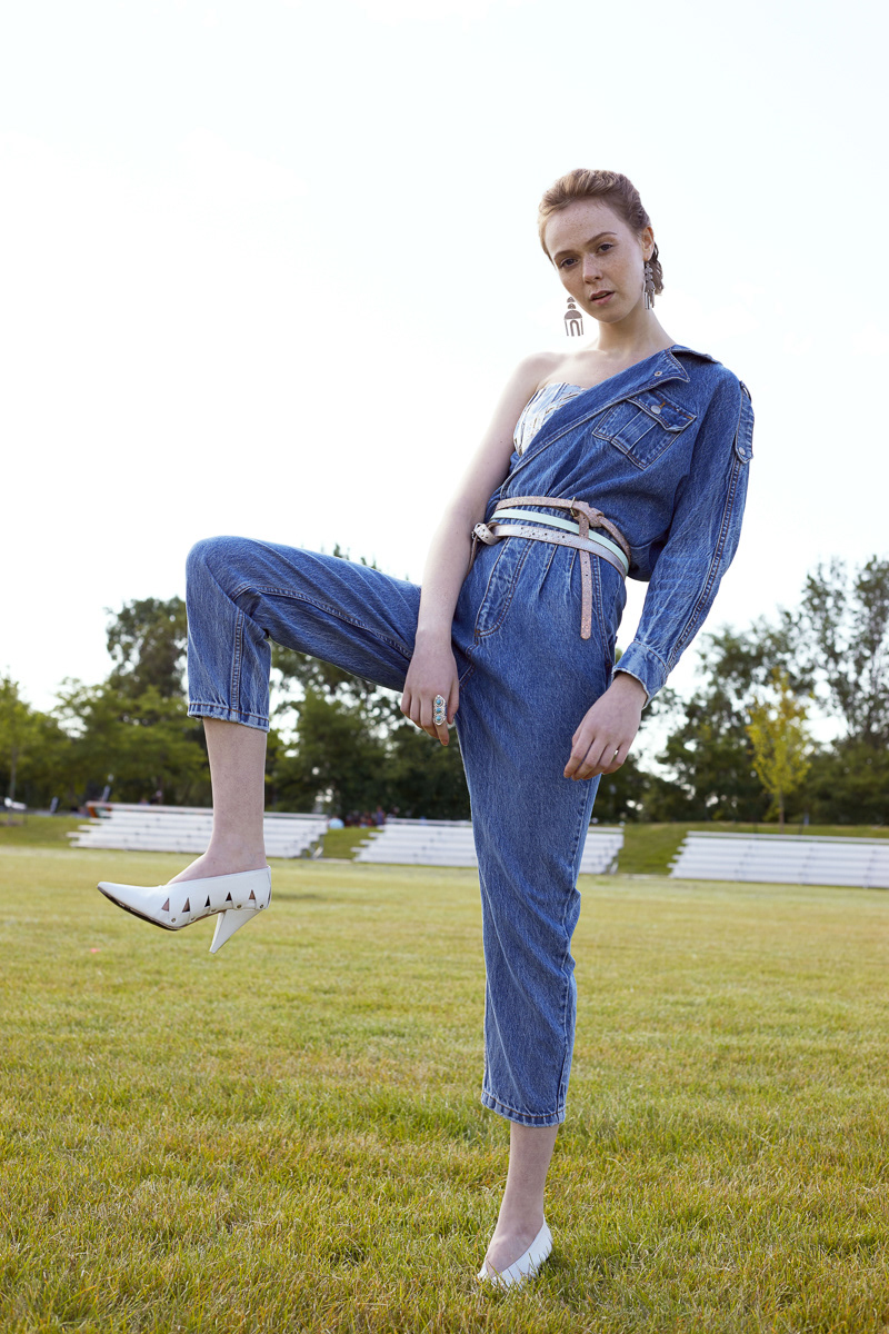 Fiona Park (Next Canada). Photography by Freya de Tonnancour. Makeup by Emma Rafizadeh. Hair by Maryam Adil.