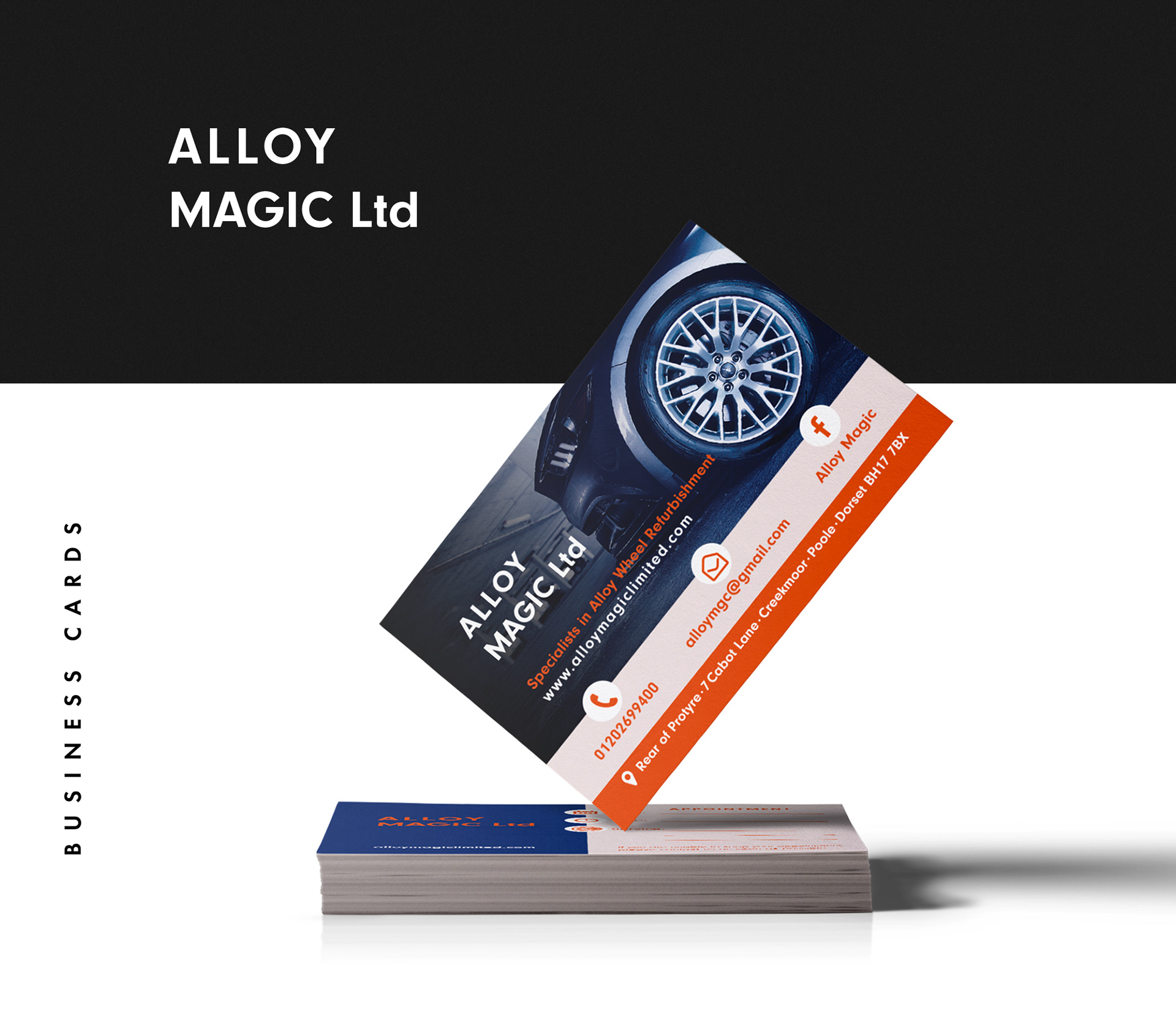 Professional business cards
