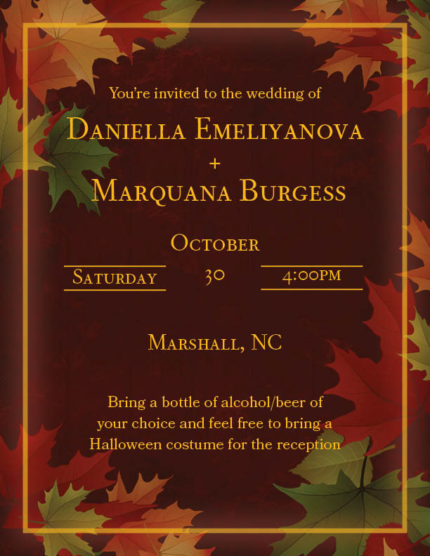 Wedding Invitation