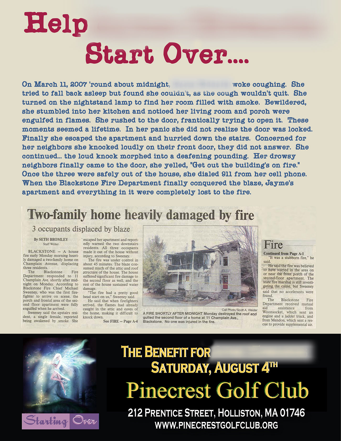 Starting Over Benefit: Article Email Promo