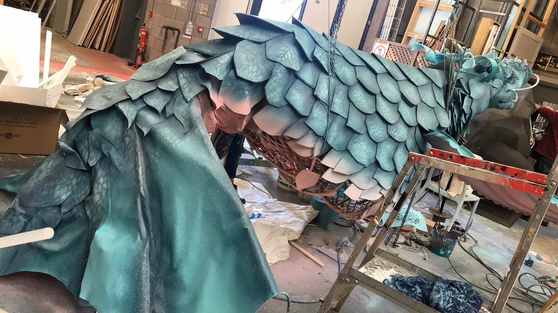 REPAIR & REPAINT ON SEA DRAGON - RCS
