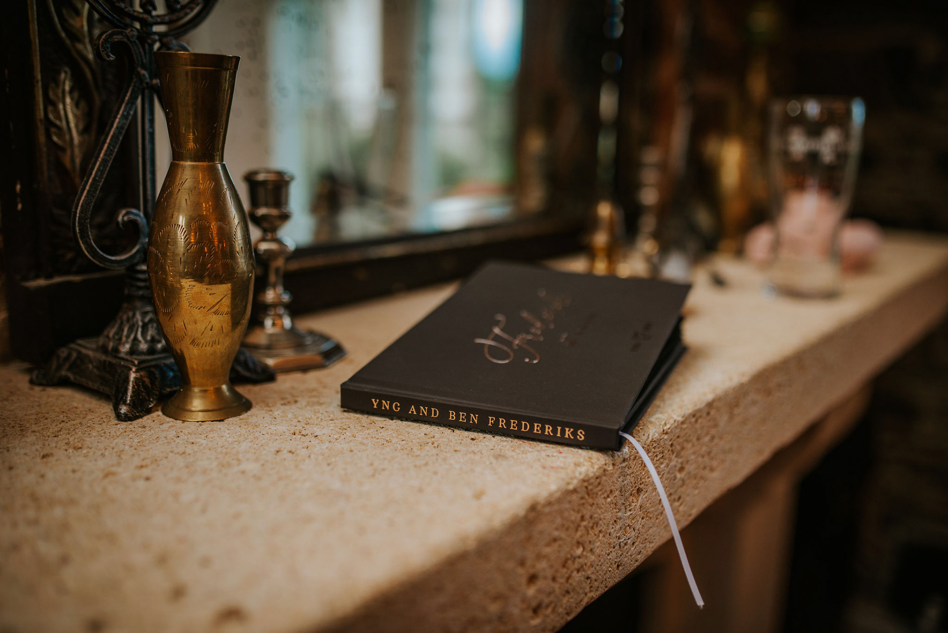 Wedding guest book