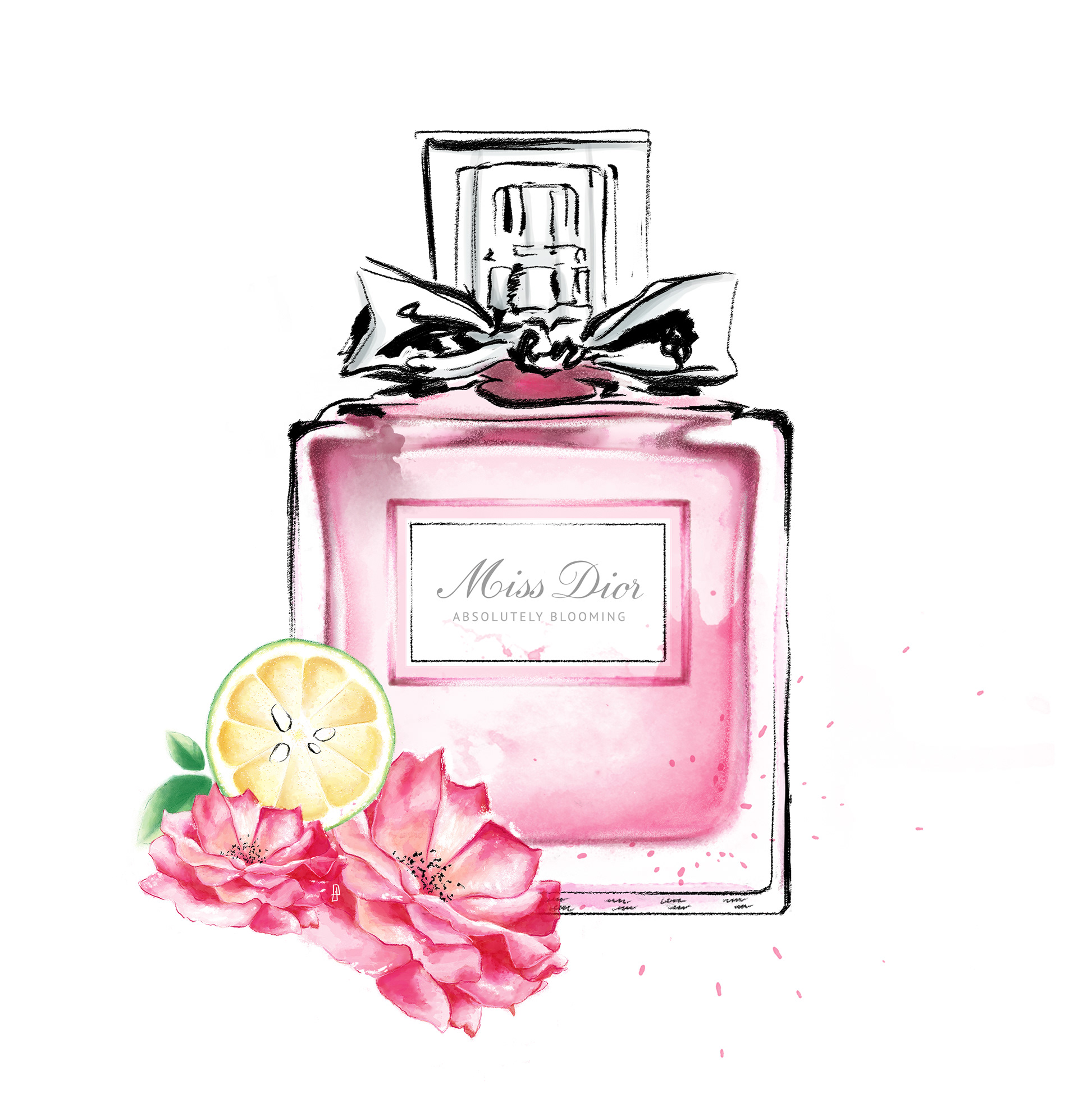 Рисунок духов Miss Dior