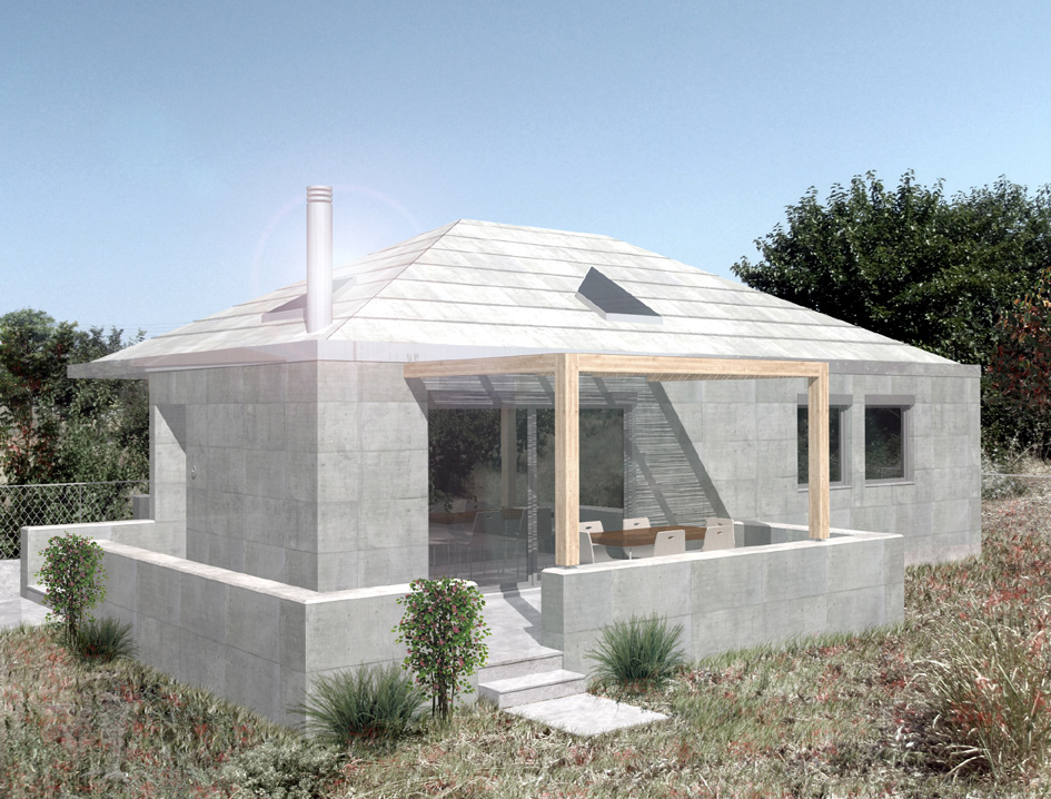ILAN Architecture Studio - Concrete Block House