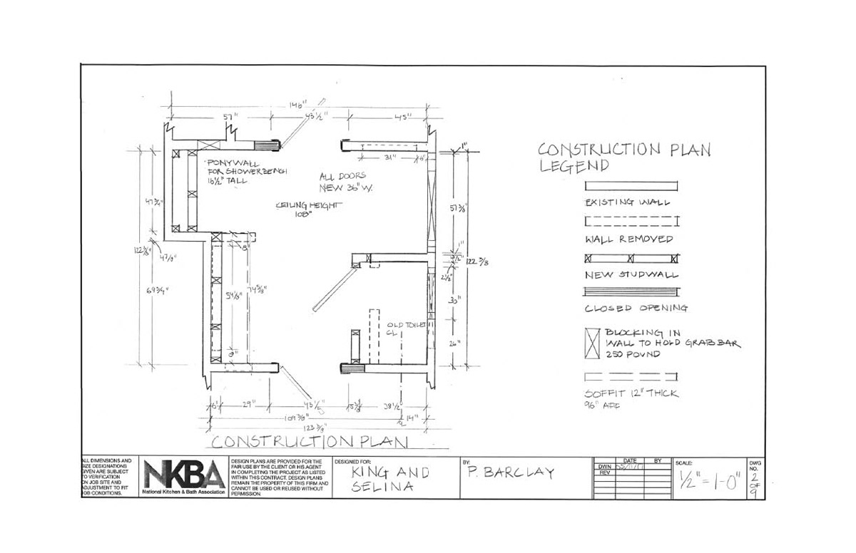 Pernille Barclay Master Bathroom Design Project