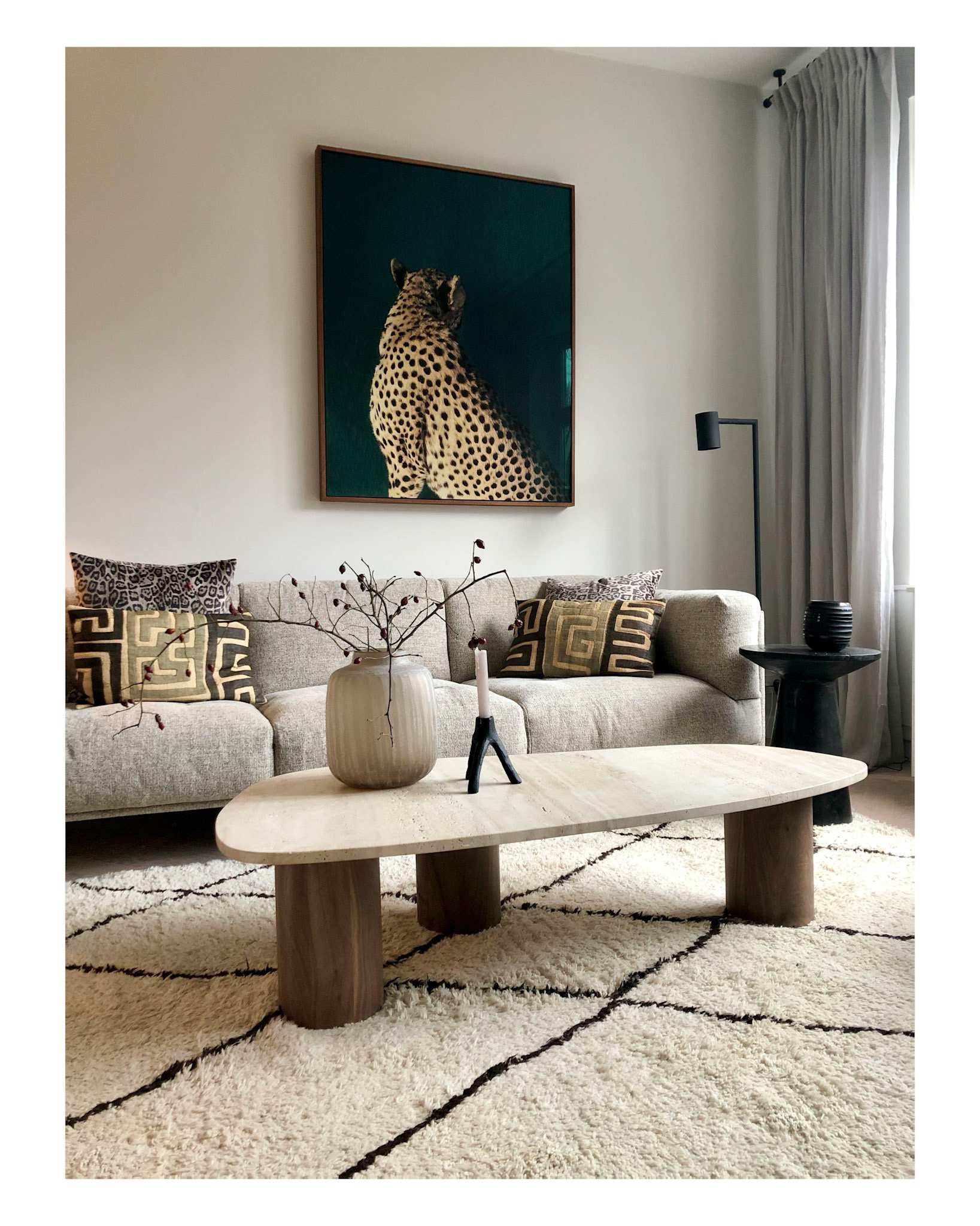thomtable 01 coffee table wallnut travertin