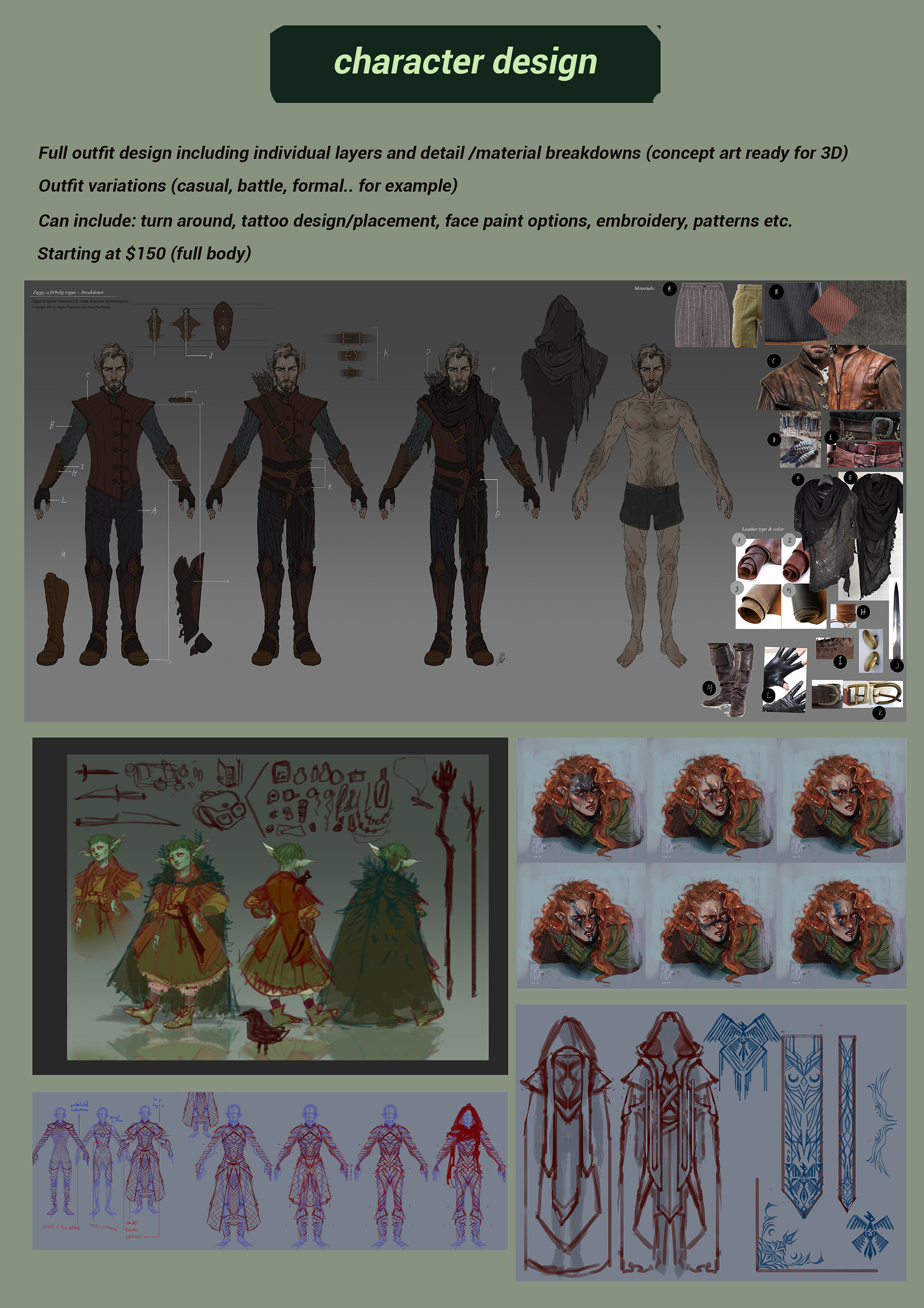 Character Design/ Concept Art