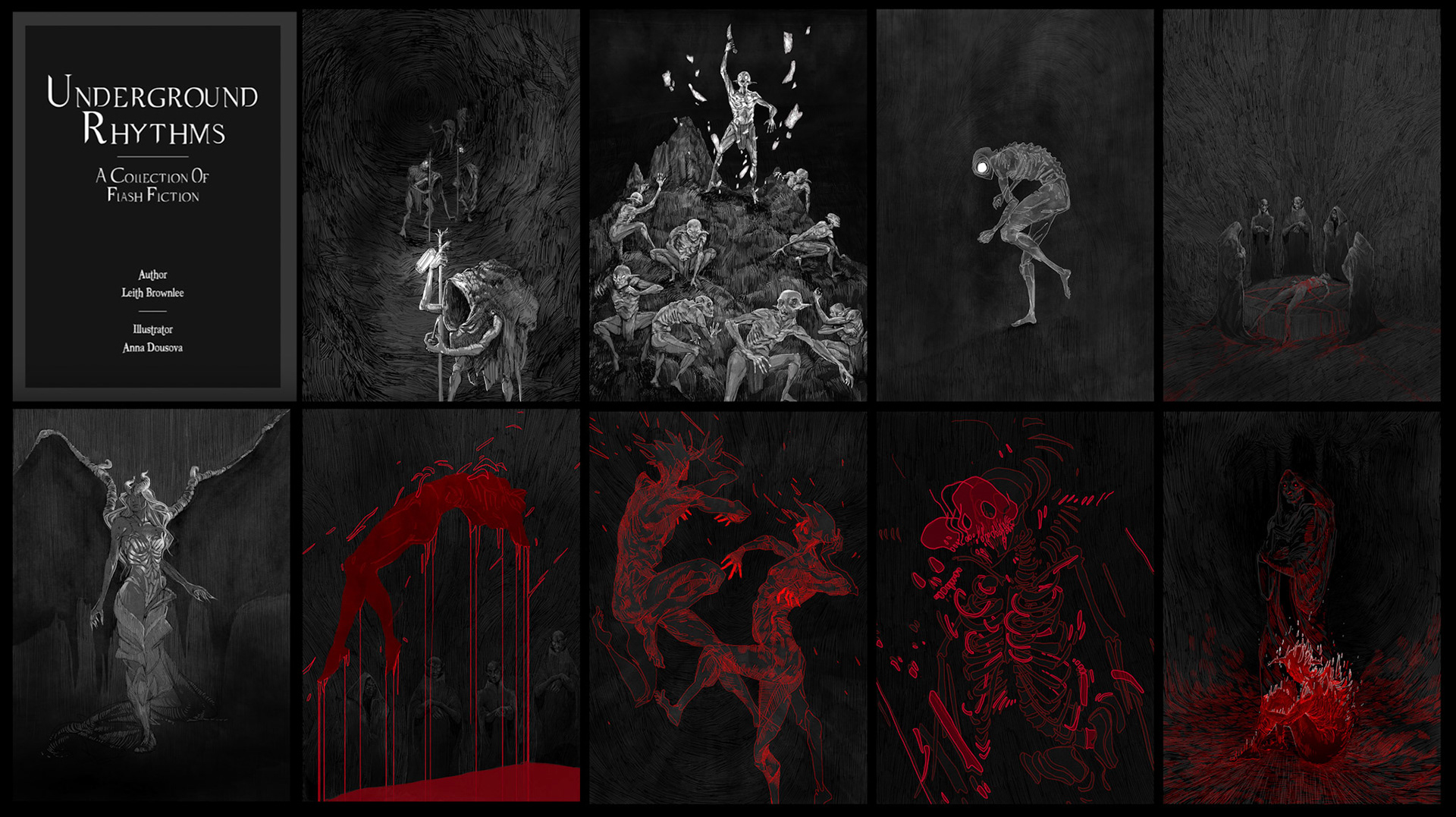 Underground Rhythms Illustrations