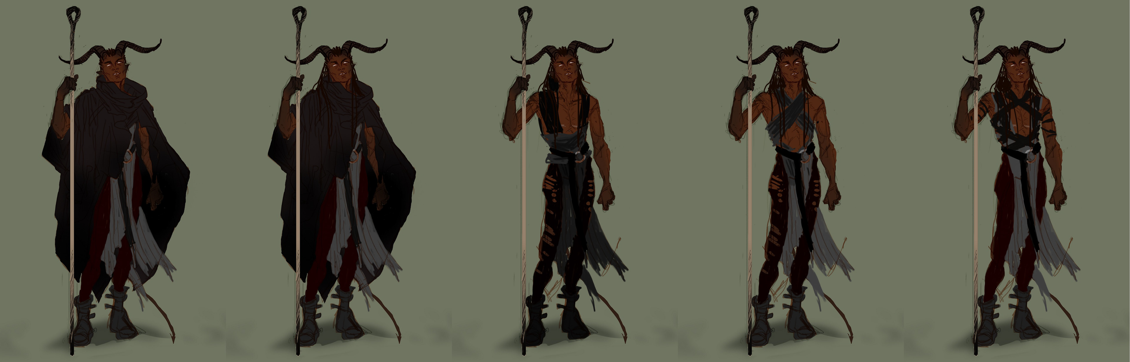 Ashenroot - costume design