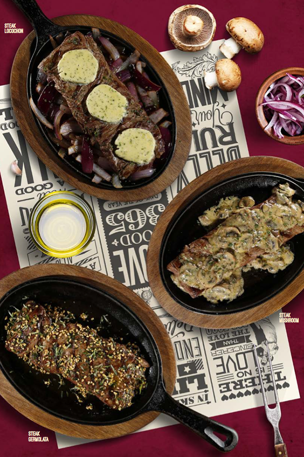 garcia+robles SKILLETS \ MENU REDESIGN