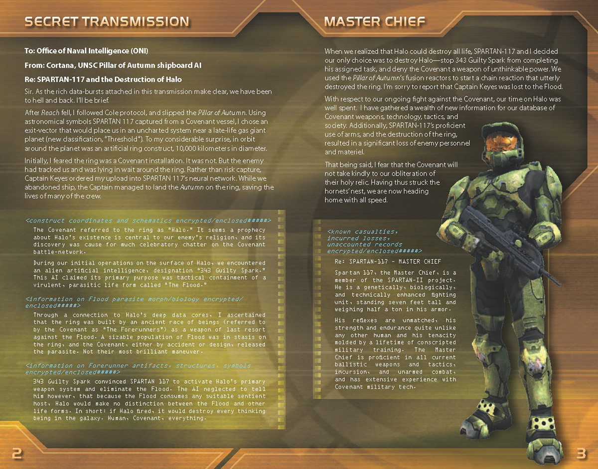 Jeannie VoirinGerde Halo 2 Game Manuals