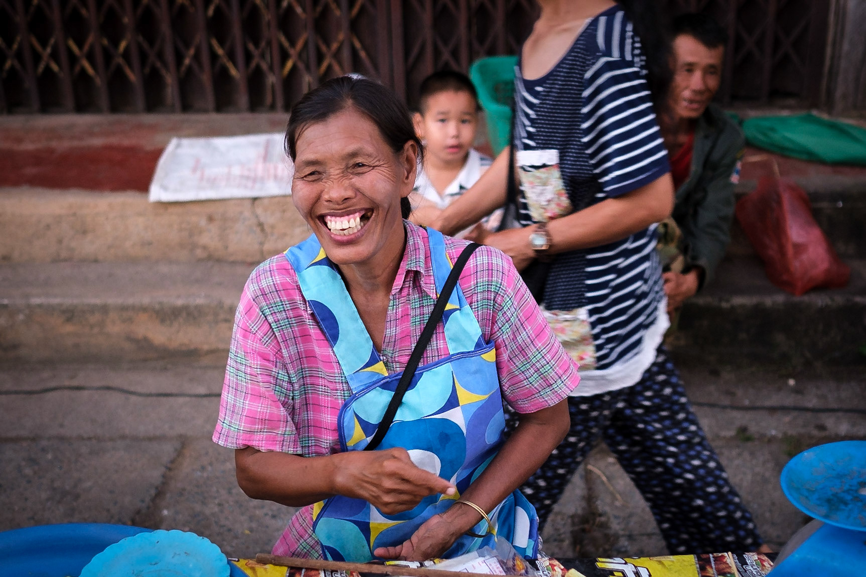 Market ladies in Mae Sariang