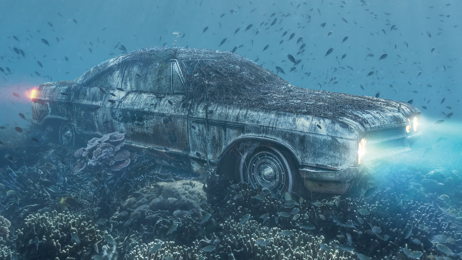 Scramble Studio Underwater Cars