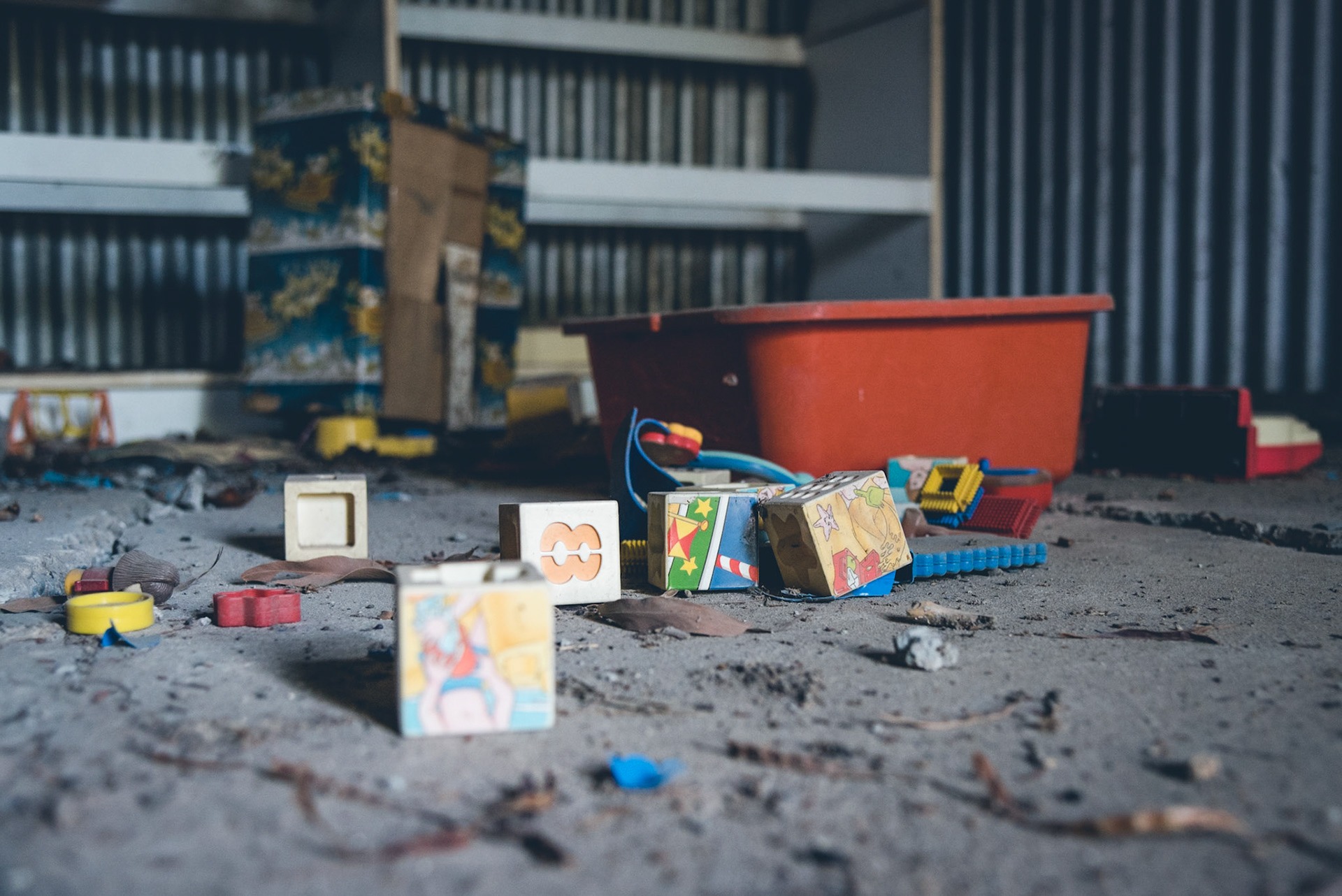 Forgotten toys at Berengaria Village in Limassol, Cyprus