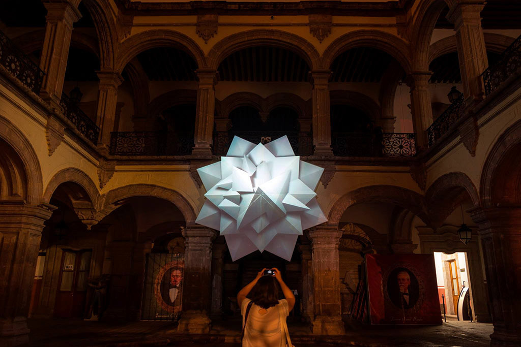 Apeiron. Videomapping sculpture for FIMA International Mapping Festival 2015