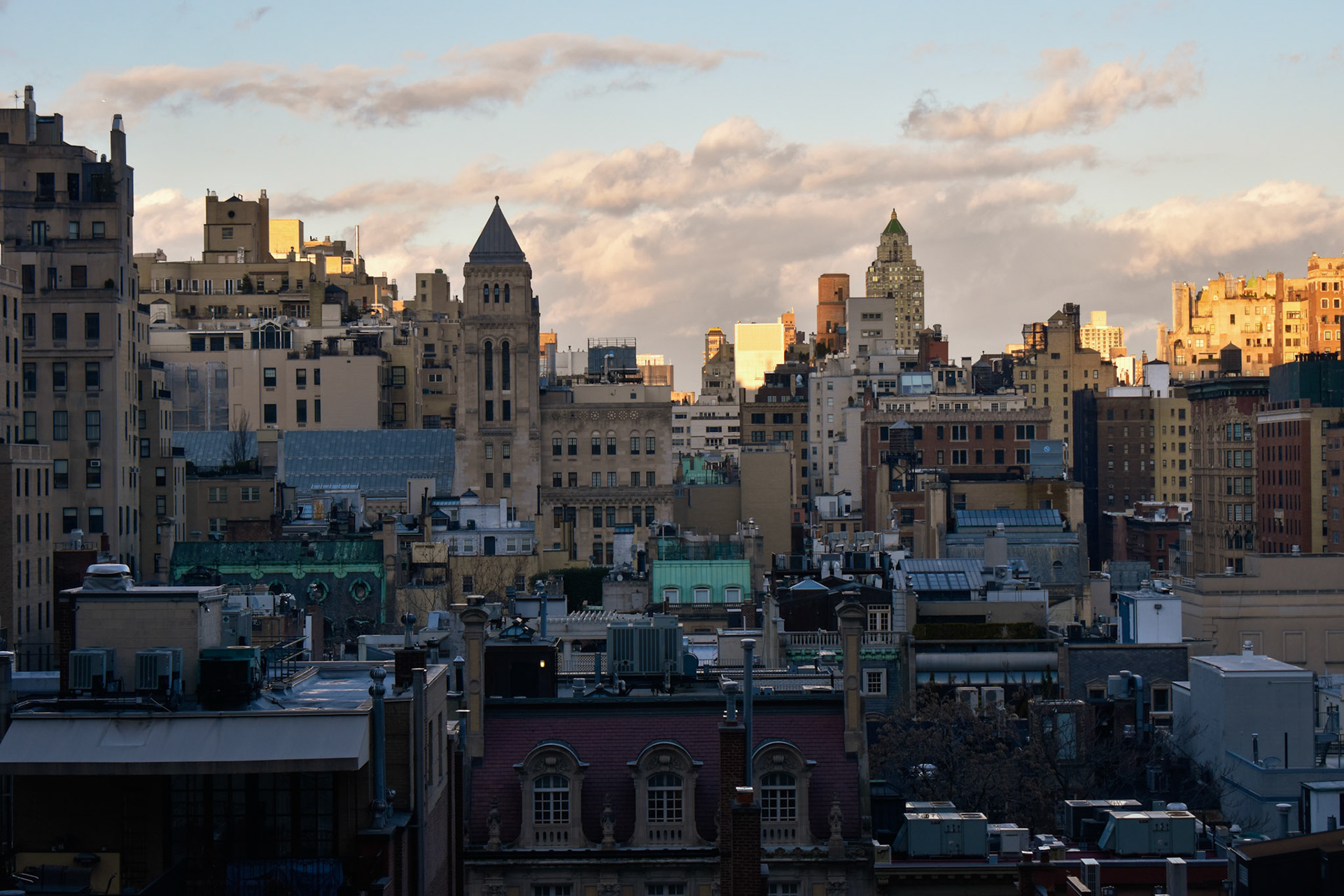 View from our room at The Pierre Hotel  - New York City -  January 2020