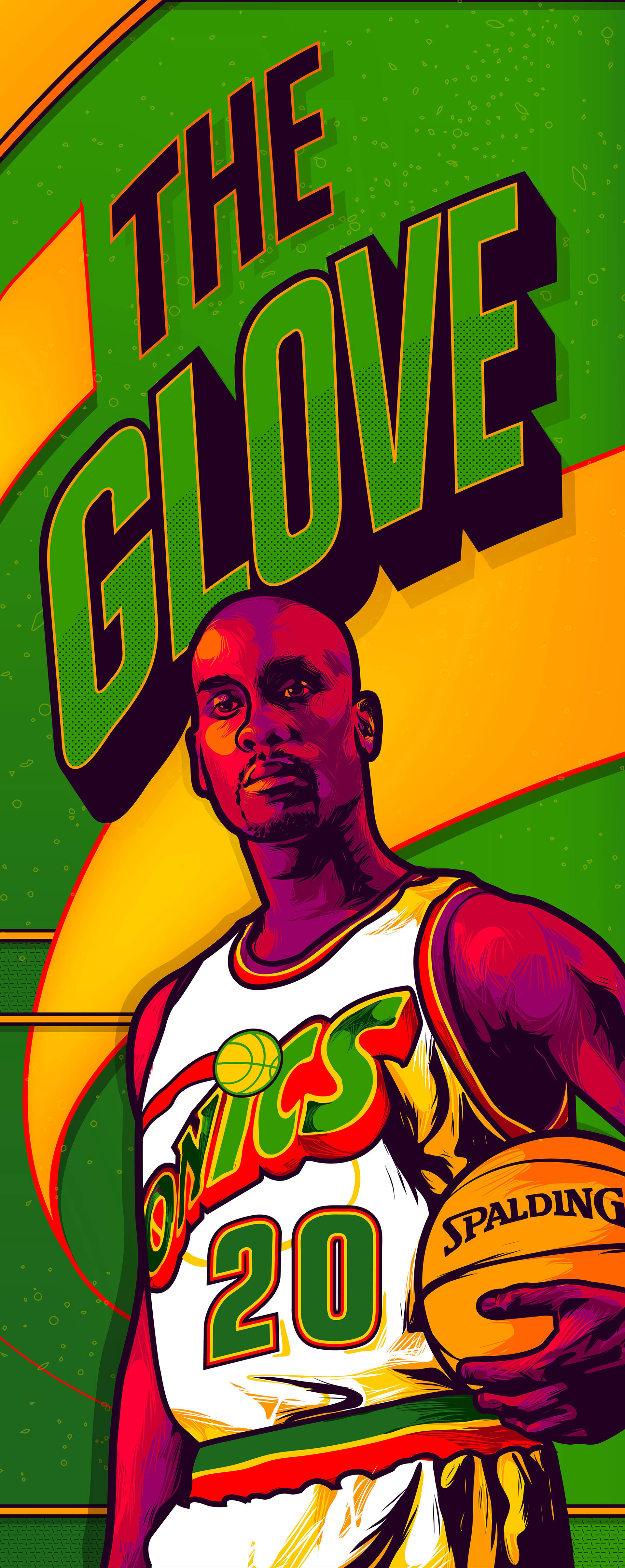 Jake Andrews Design 90 S Sports Gary Payton