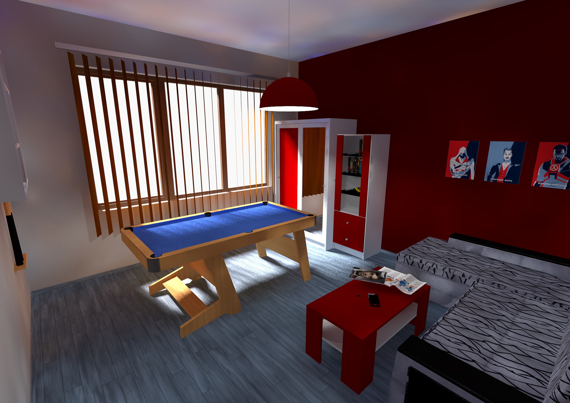 Bedroom/Спалня-Гостна