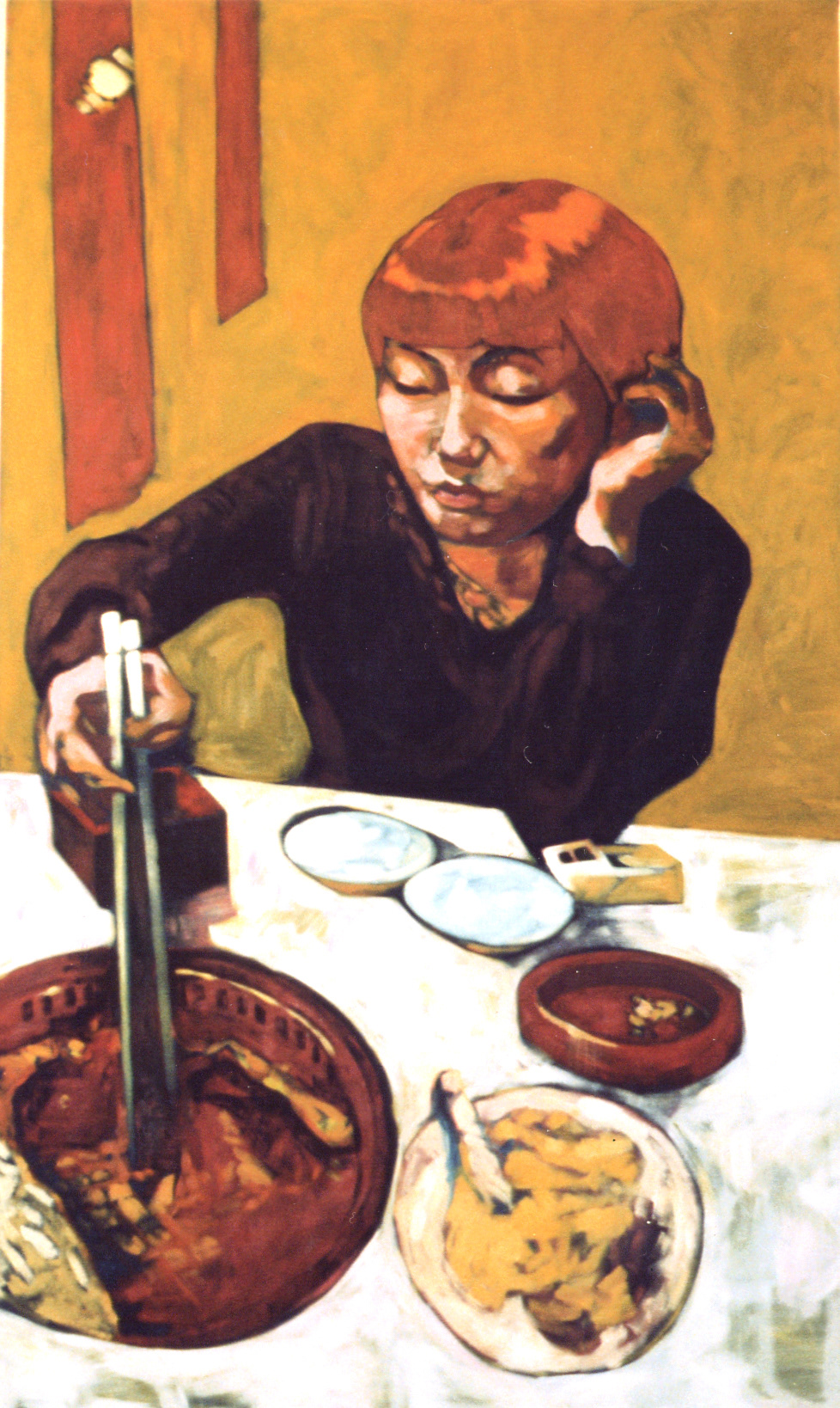 Oil on canvas 