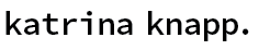 Katrina Knapp