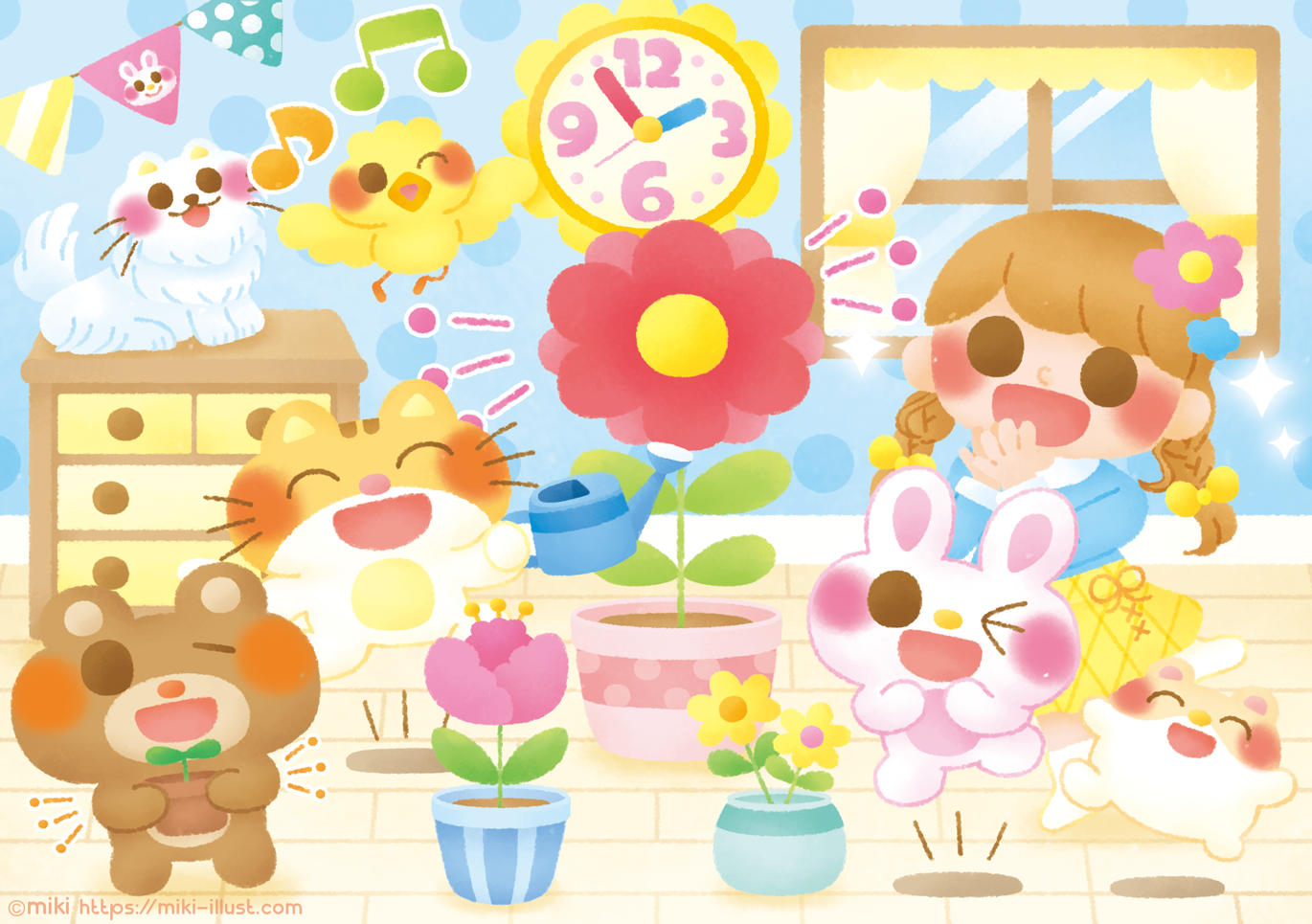 イラストレーター ミキ 幼児 動物 子ども向け 可愛いイラスト Miki Illustration Web Site お仕事 イラストレーター ミキ 幼児 動物 子ども向け 可愛いイラスト Miki Illustration Web Site お仕事
