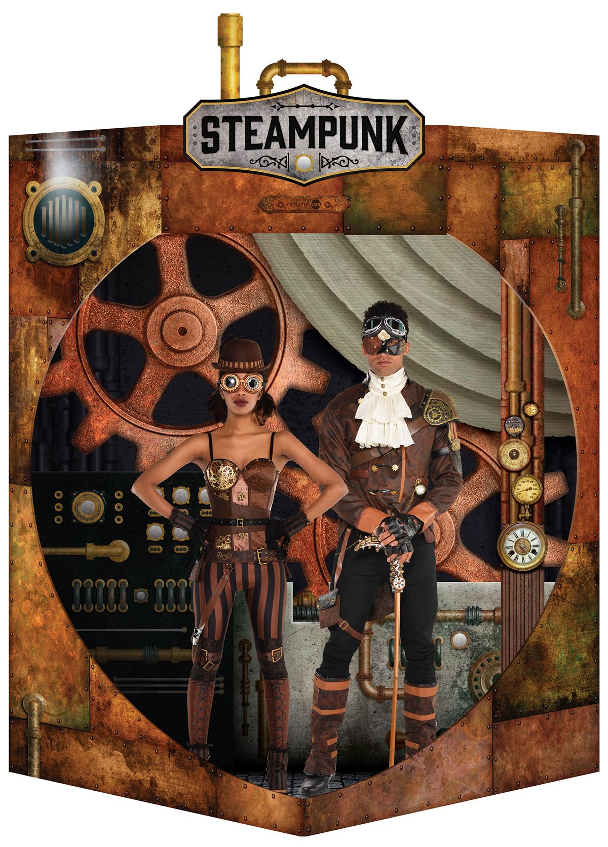 Matt Schuster // Senior Creative - Steampunk Trade Show Display