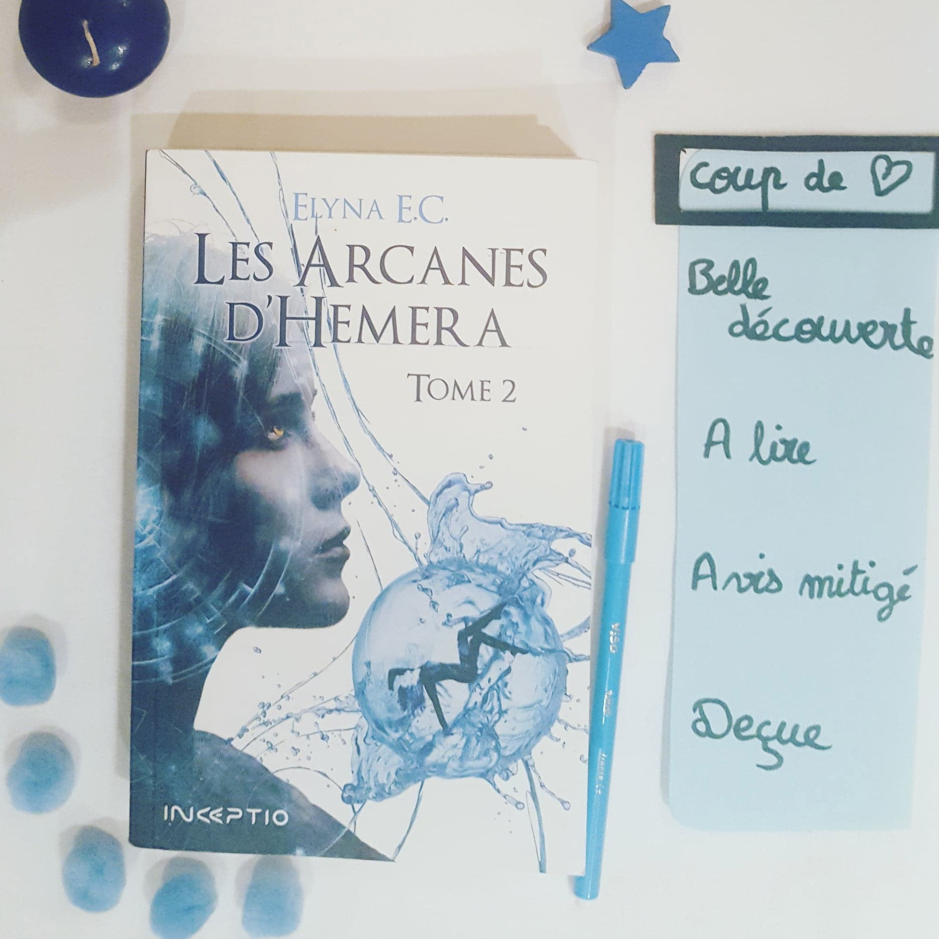 **Tome 2** J'ai encore passé un fabuleux moment avec la suite des aventures d'Allyn. Les premiers chapitres sont déstabilisants. Je déconseille de laisser trop de temps de pause entre la lecture du tome 1 et le tome 2, car on peut avoir des difficultés à se lancer dans les 1ers chapitres. 📚 J'ai eu peur de m'ennuyer, puis, en persévérant un peu, des rebondissements ont attiré toute mon attention. J'adore vraiment le style d'écriture de l'auteur, c'est fluide, les pages se tournent avec facilité, les mots sont pesés. L'histoire est intrigante, on se pose plein de questions, on vit les aventures au rythme de l'héroïne. 😇 Je suis réellement impressionnée par la qualité de cette saga. Pour une première, Elyna EC a porté la barre haute. J'aimerais dévorer le tome 3 maintenant, mais mon papa est plongé dedans, je vais devoir patienter !