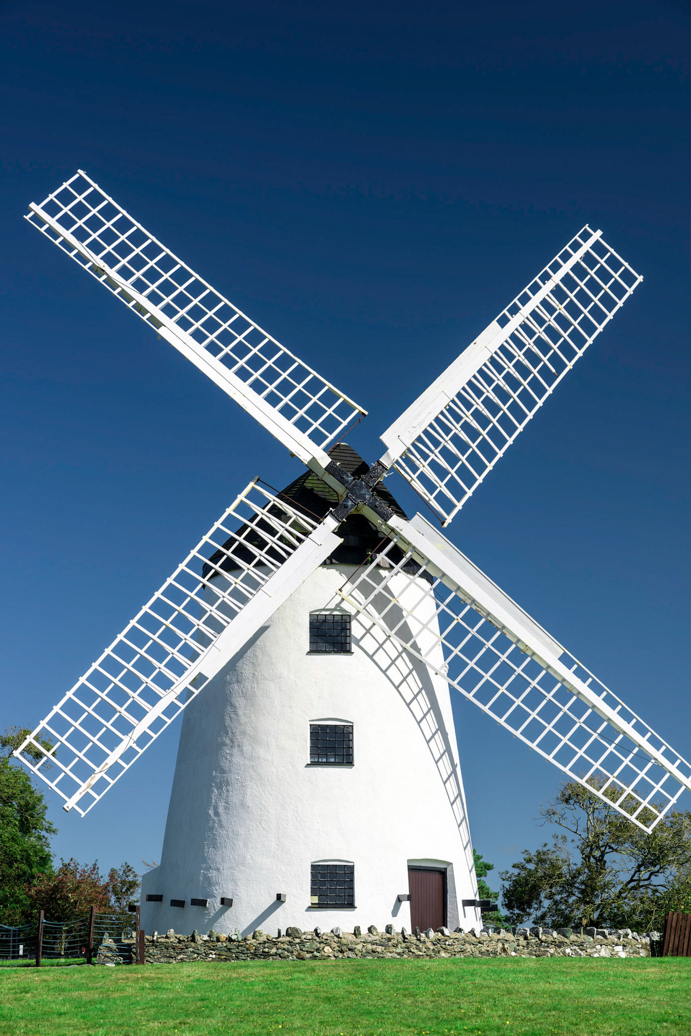 Melin Llynnon Windmill near Llanddeusant, Anglesey