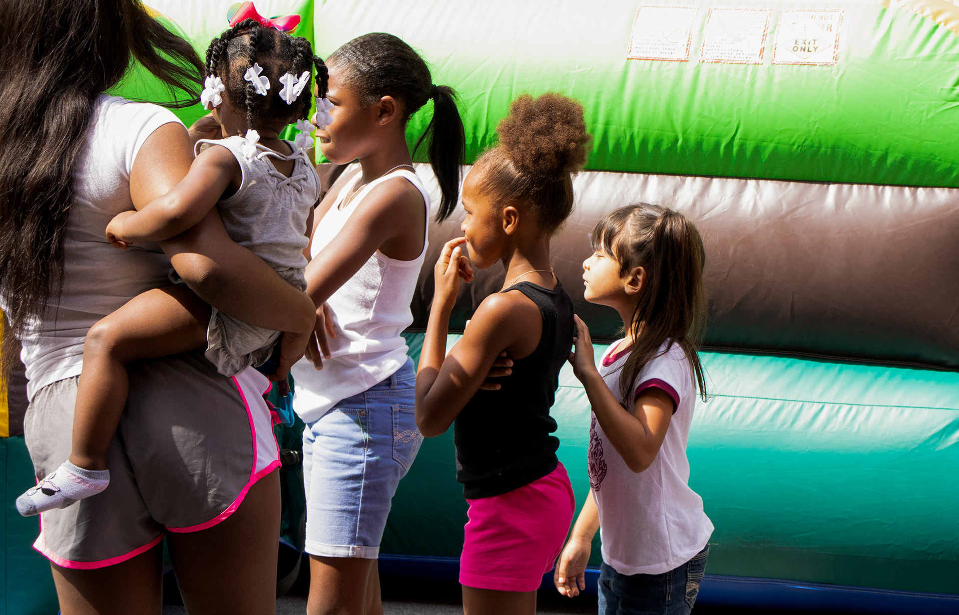 As soon as the inflatables started popping up kids everywhere started popping up as well. The carnival was in celebration for the Tiger Hotel’s 90th anniversary. “I want to try everything,” one child told their mother.