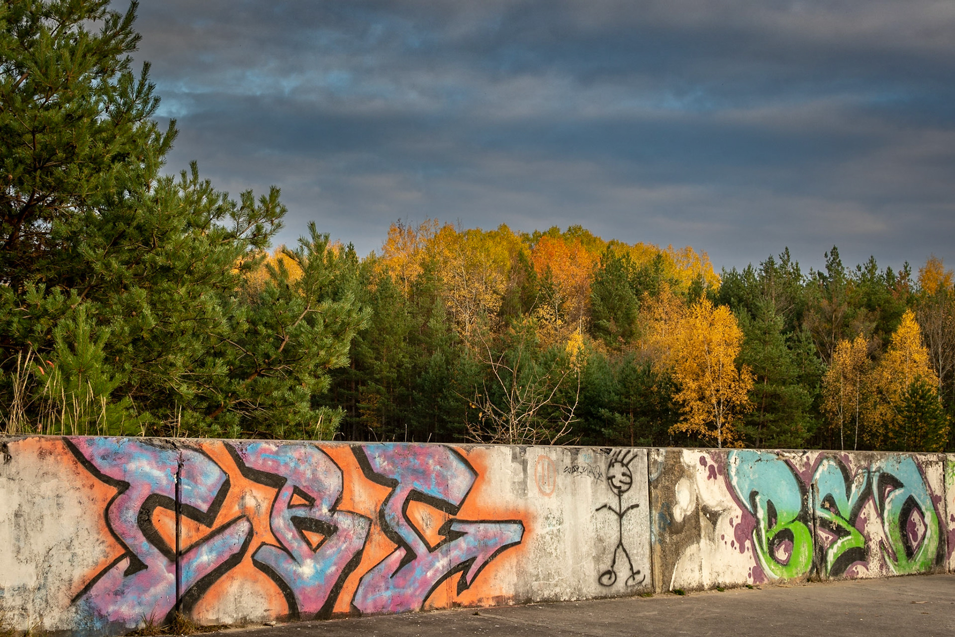 Panzerschießstand auf dem ehemaligen #Militärübungsplatz #Tennenlohe