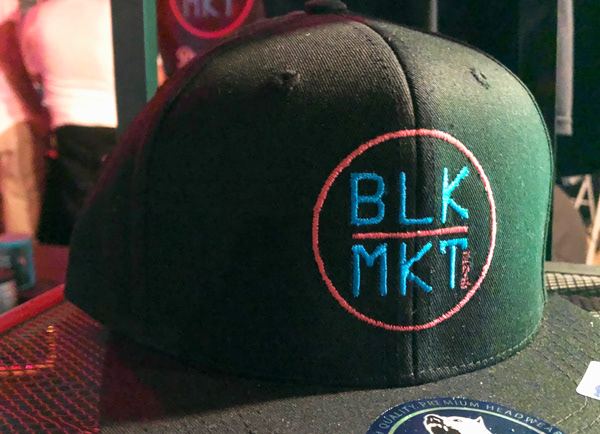 Blk Mkt Embroidered Hat