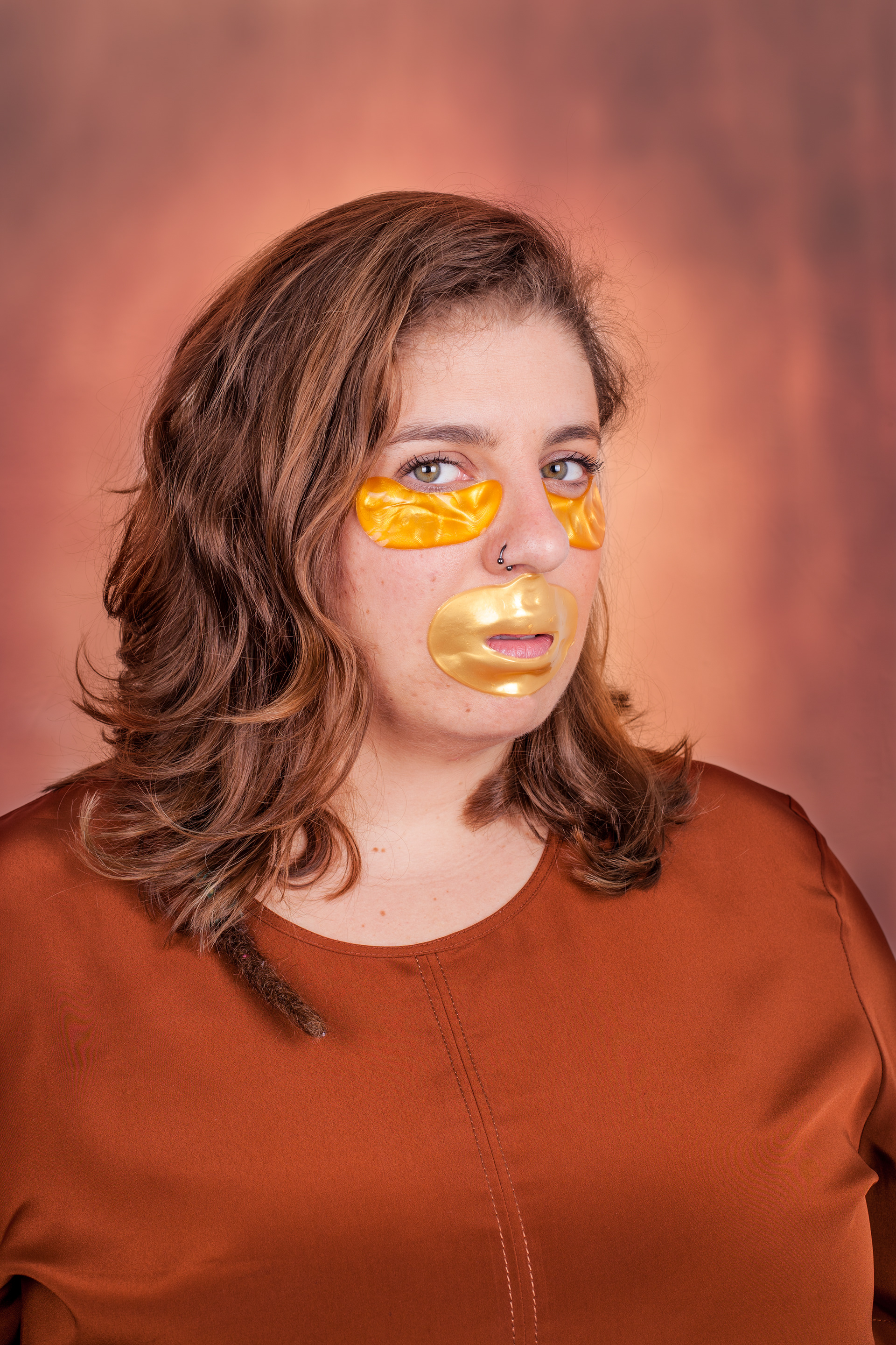 Gold Dust Face Mask