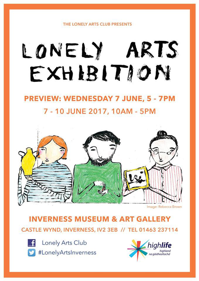 Group exhibition at Inverness Museum and Art Gallery, 2017