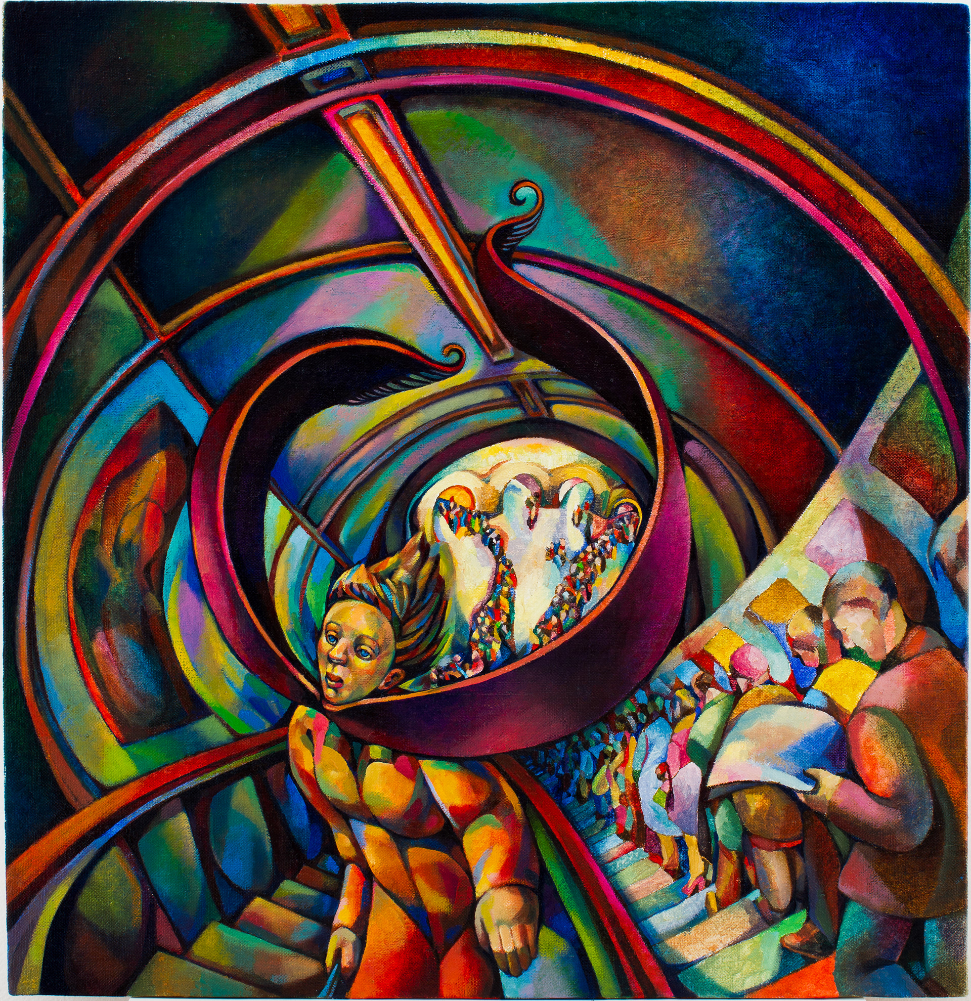 Escalator at Tottenham Court Road