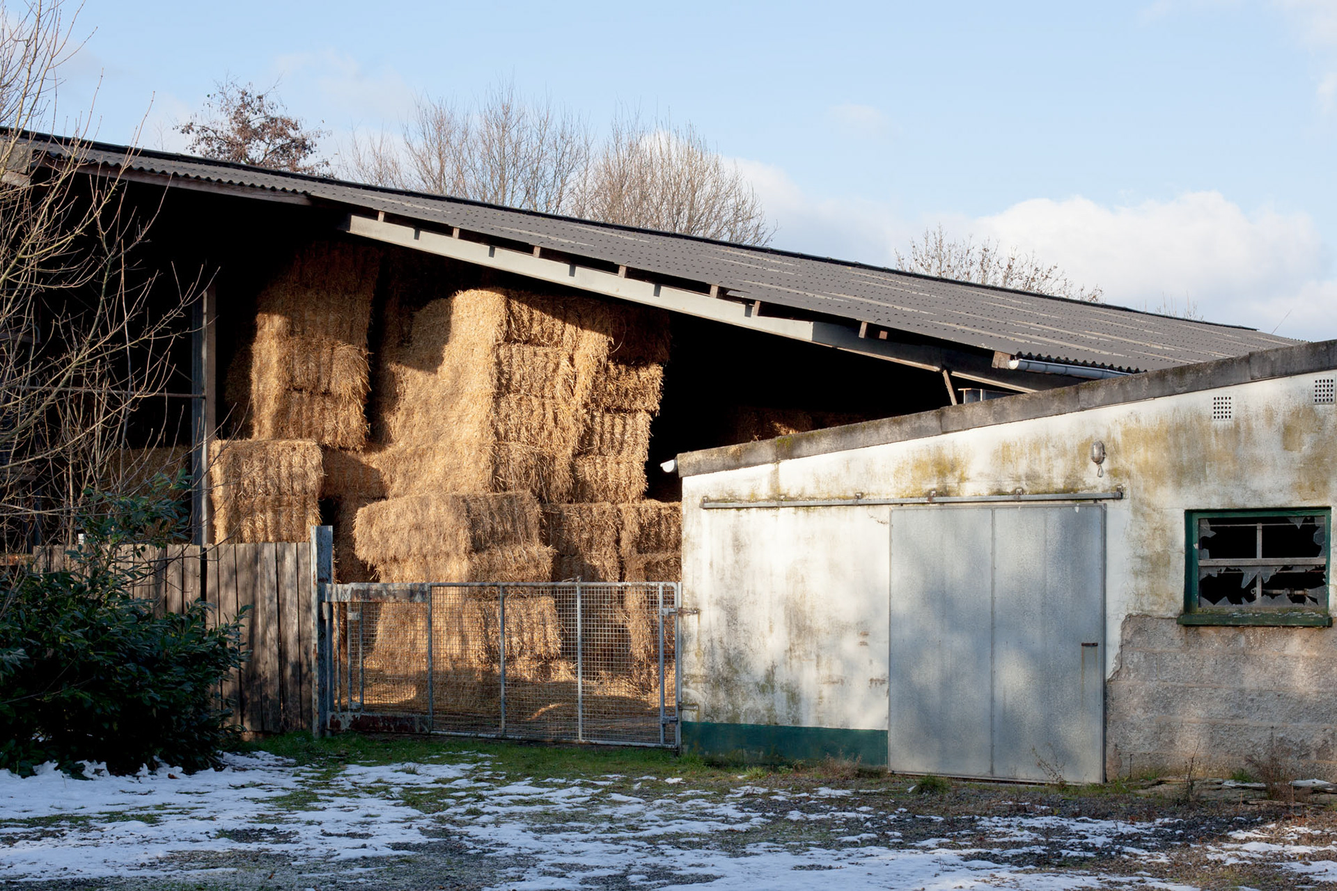 Verlassener Bauernhof