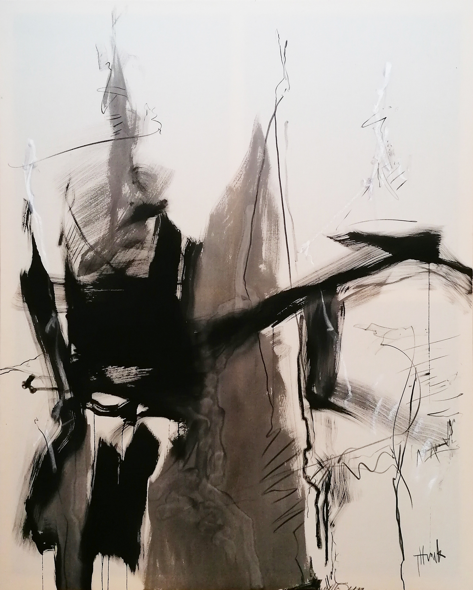 VERFÜGBAR ; TEASE 5 ; 140 x 170cm