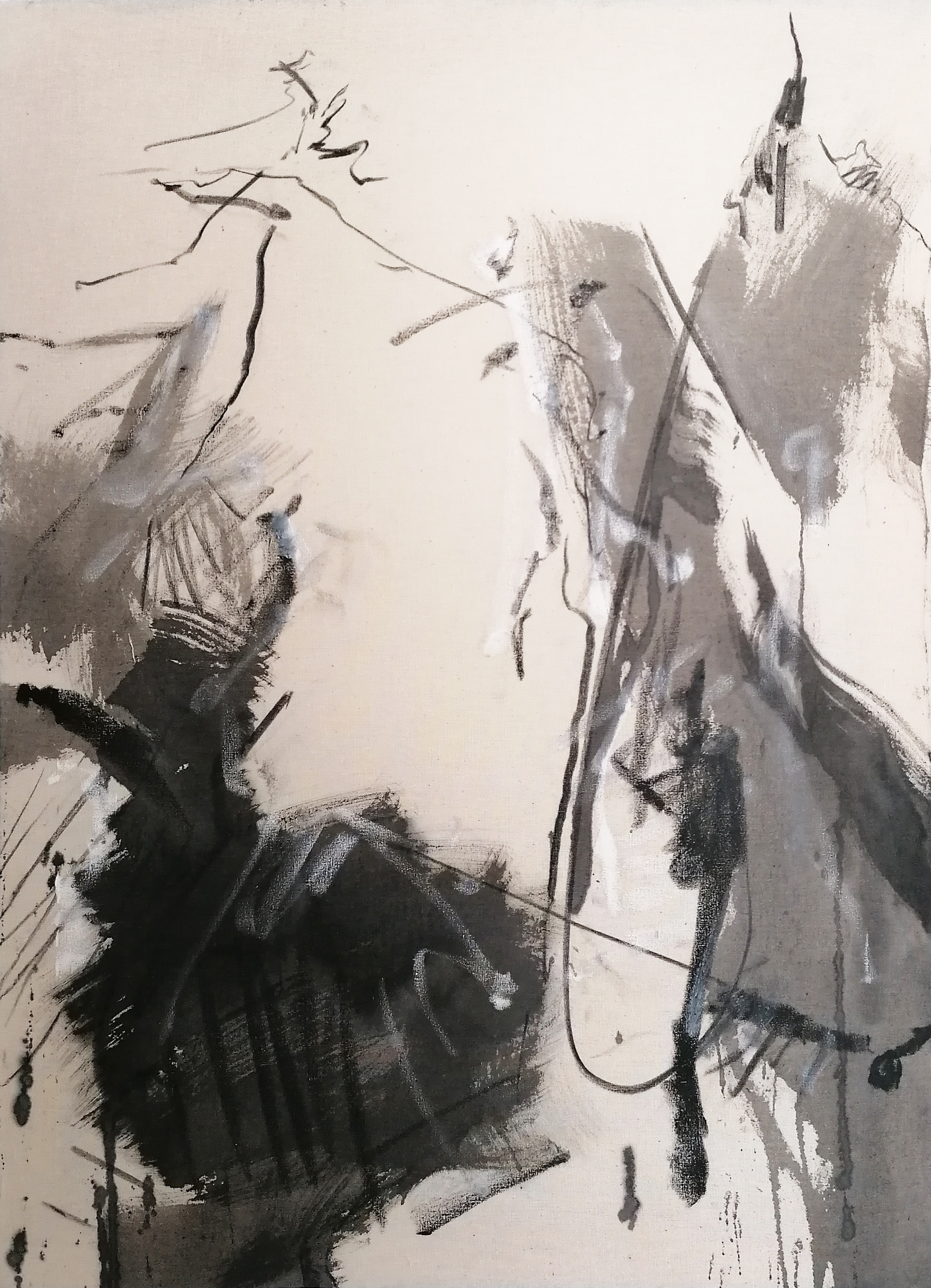 VERFÜGBAR ; TEASE 4 ; 40 x 60cm