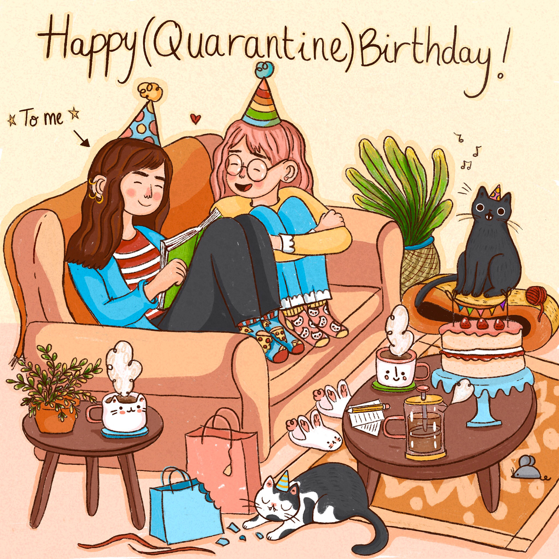 My 2020 Birthday Scene