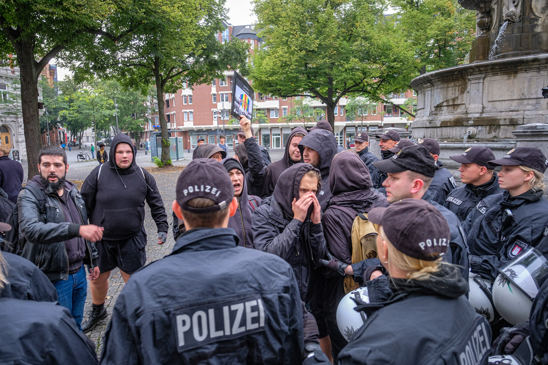 Islamisten Demo Hamburg