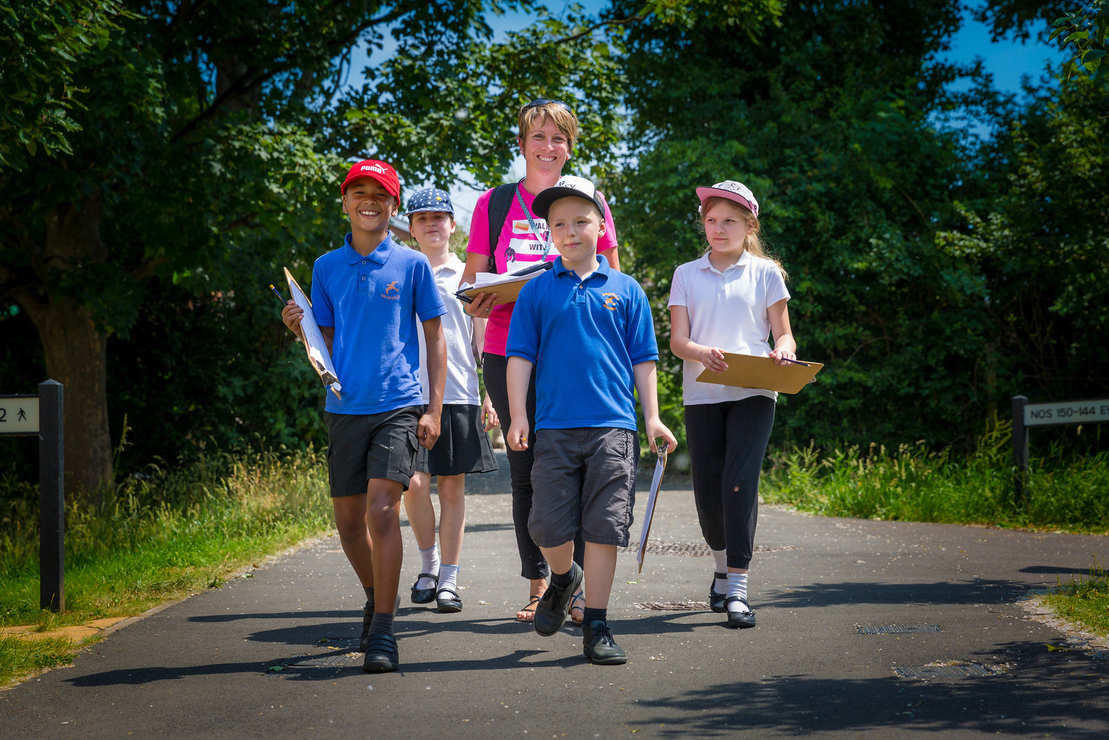 Helping more children walk to school: We work in schools across the UK to inspire more children to walk to school. Taking them on local audits helps to educate children on how our streets can be improved and how we can walk safely.