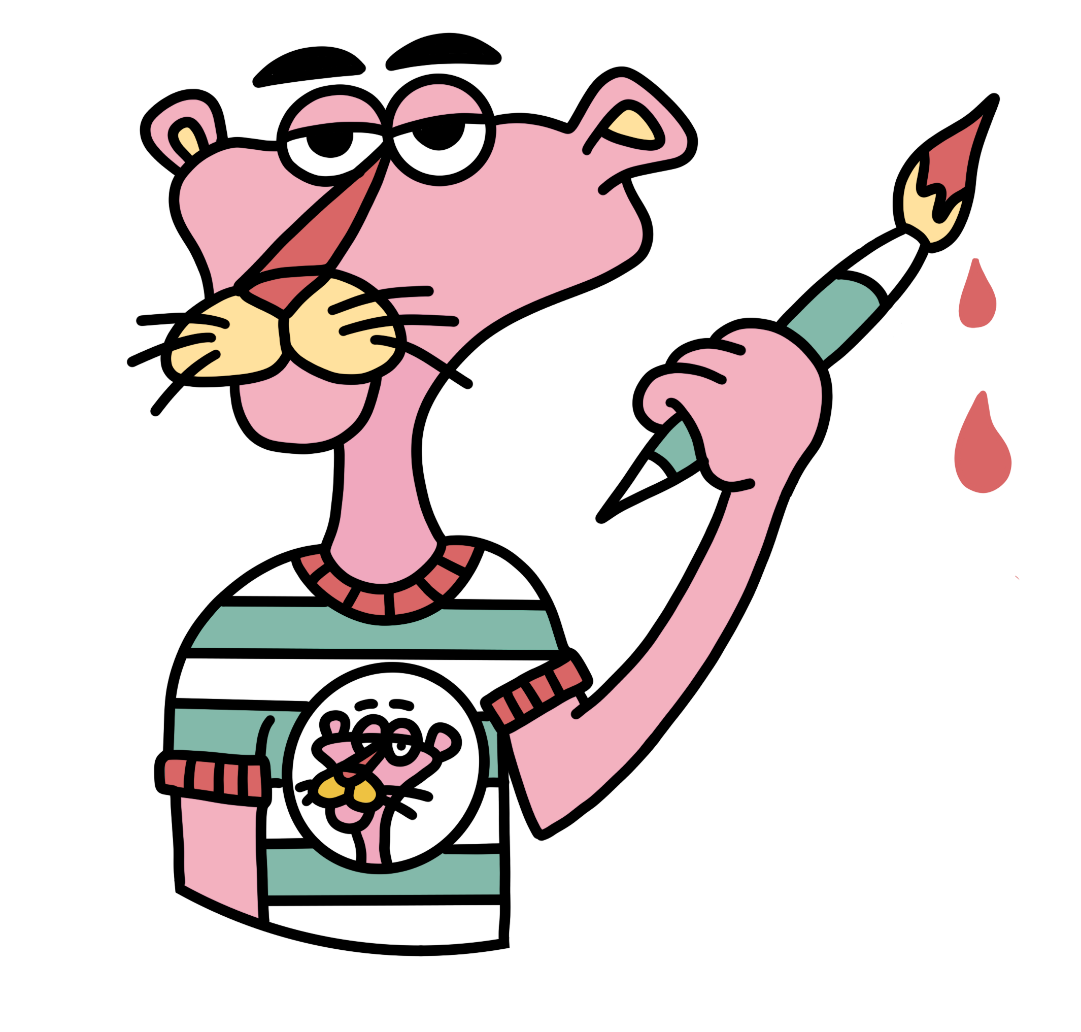 Pink Panther Paints