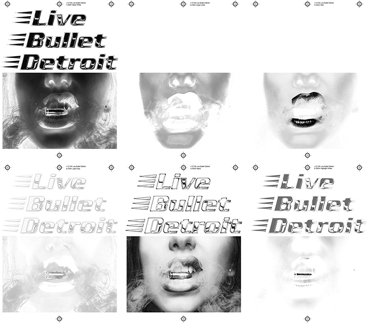 Live Bullet Detroit - Color Separation