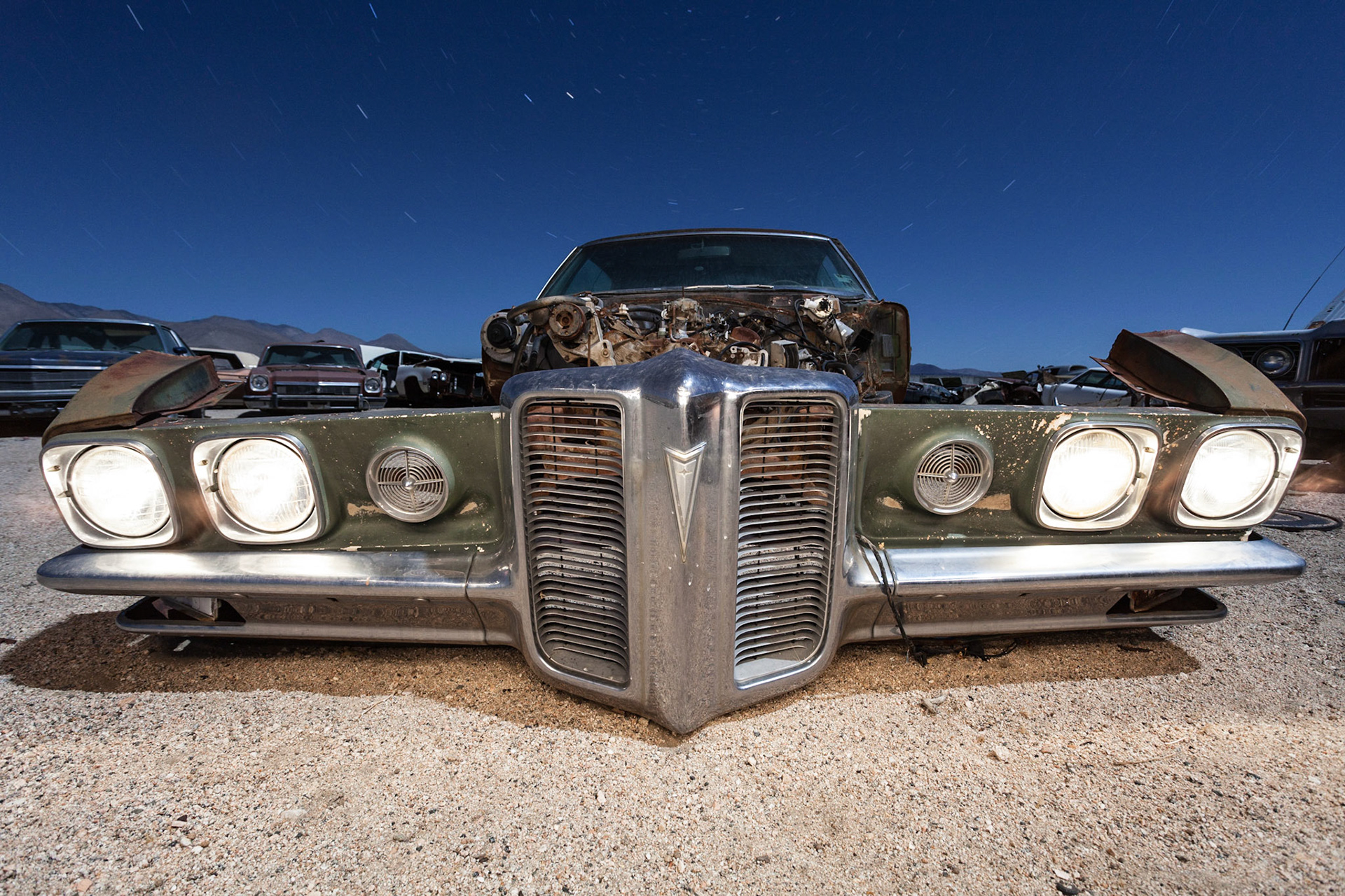 This was as low as I could get with my tripod without completely eating dirt... Like that grill, the headlights and the perspective (but wish I could go even lower...)