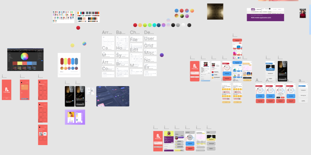 App design using Figma 