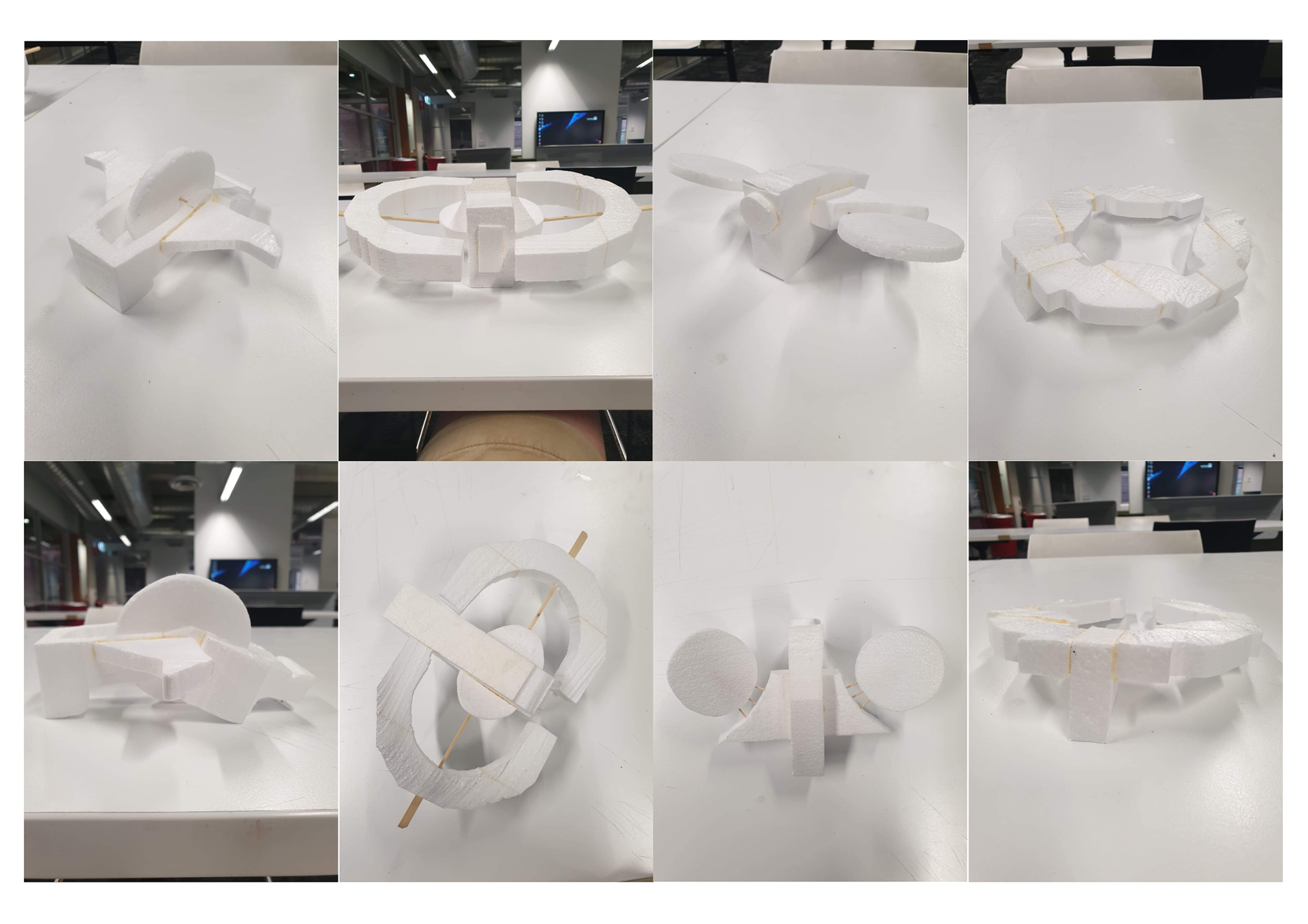 Iterative foam modelling 