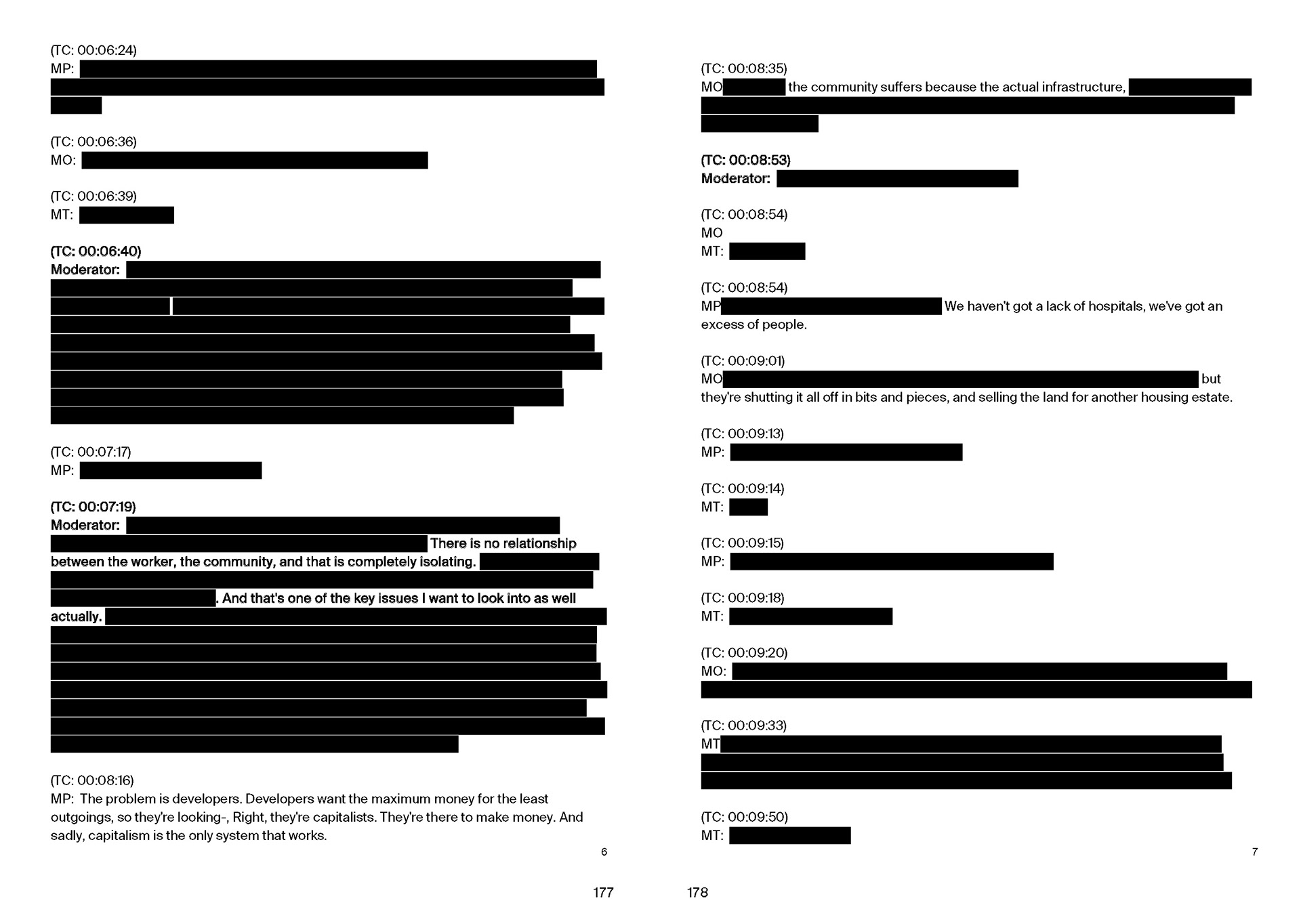 Diffracted Readings from Plur-ticipatory Engagements on The Past